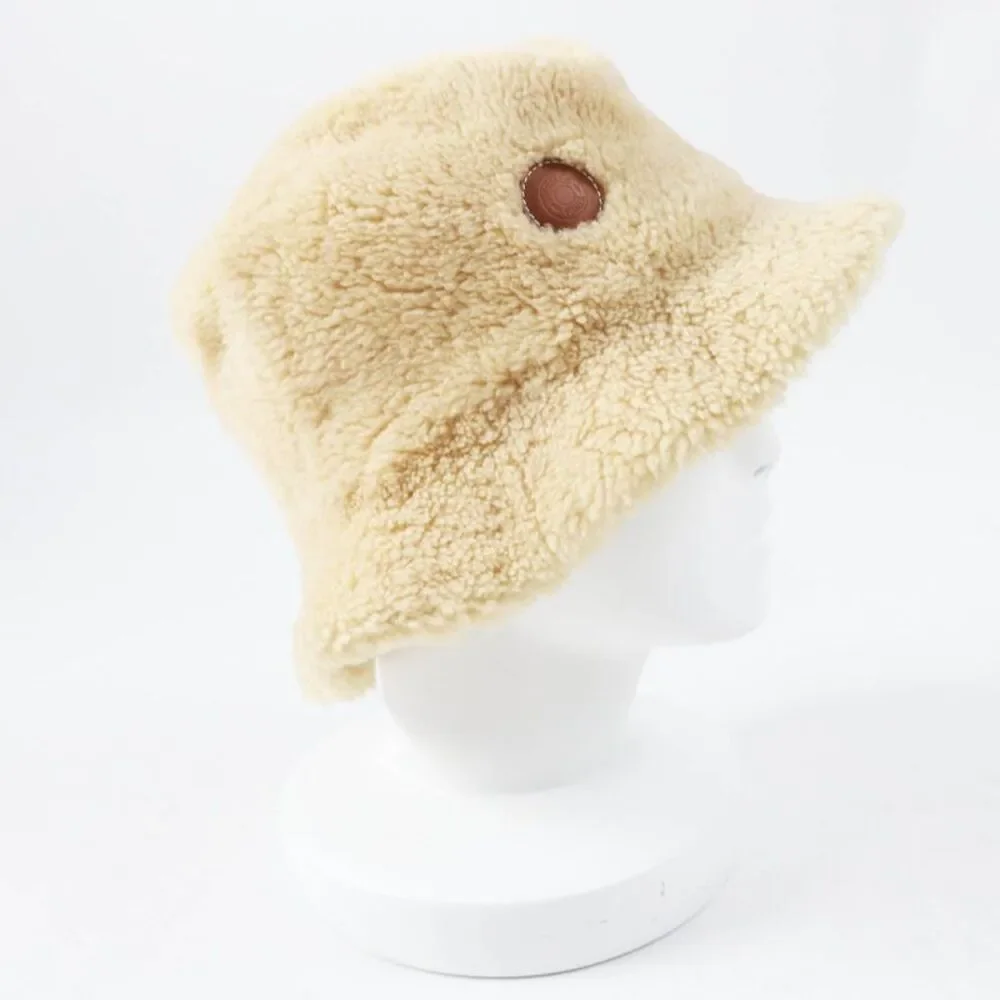 Hermes Fove Sheep leather Cowhide Bucket Hat